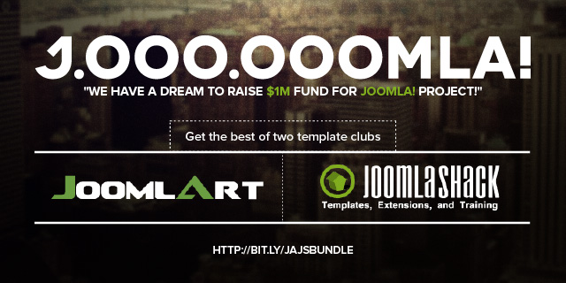 Joomla! Humble Bundle - Super Developer Deal JoomlArt and JoomlaShack