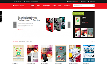 JM Bookshop - Responsive Magento theme for online bookstores