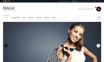 JM Haga - Magento theme for online fashion store