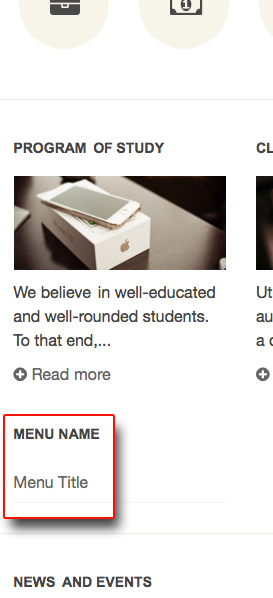 homepage