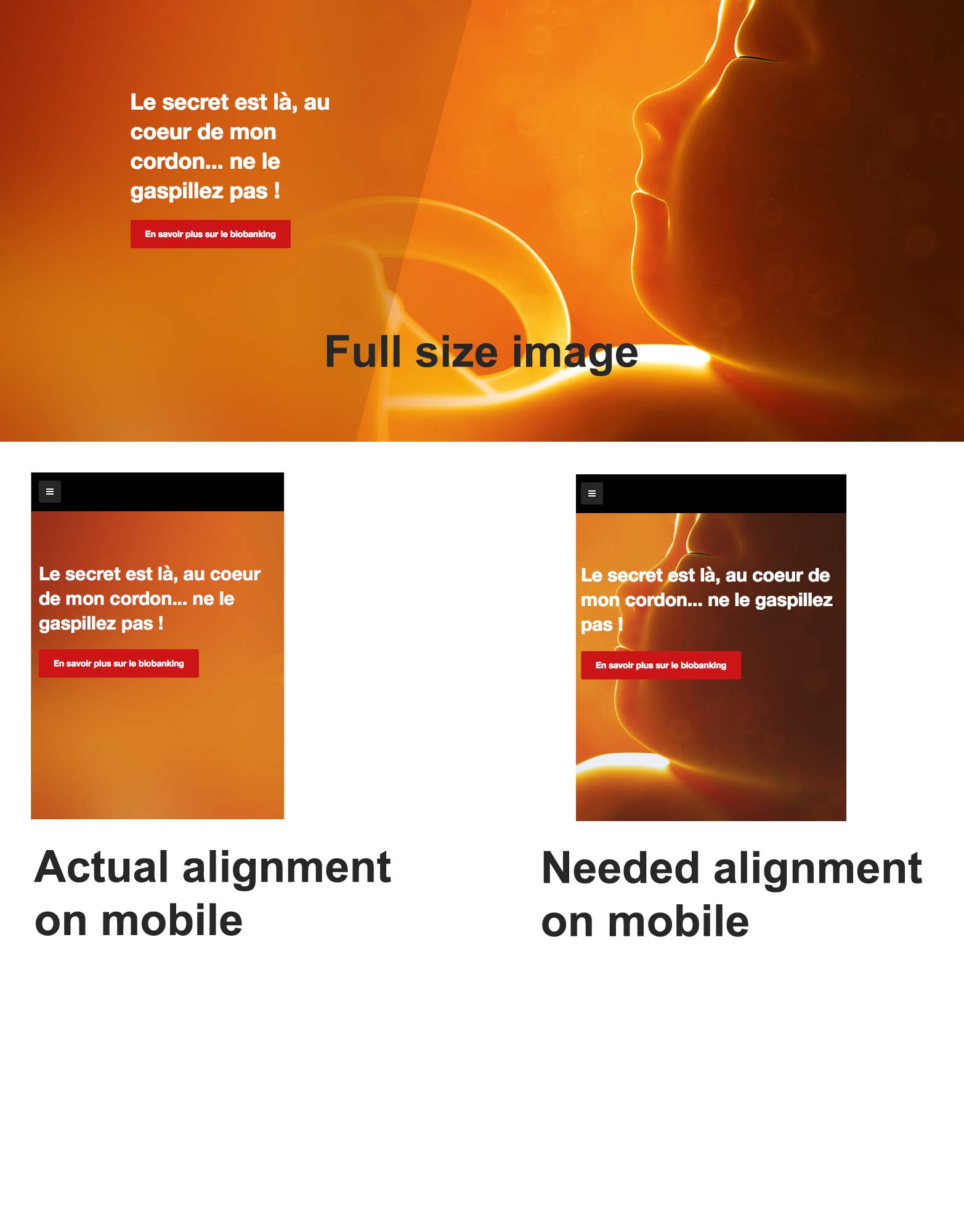 right-alignement
