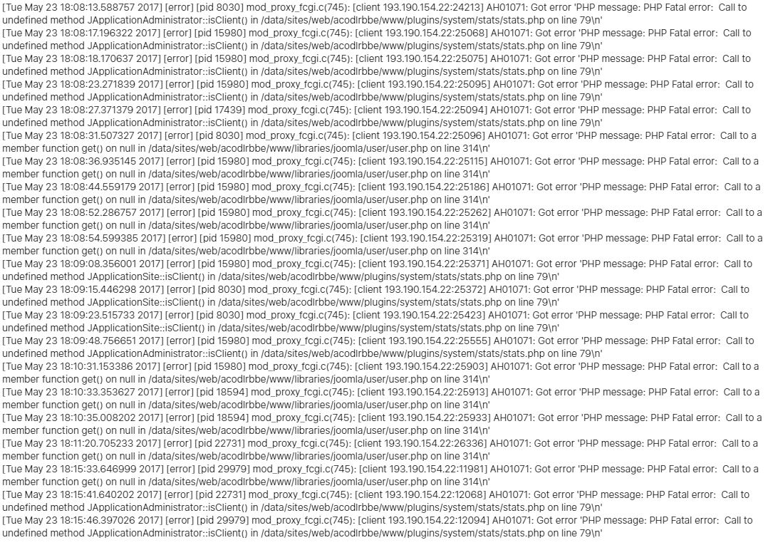 logfile-Teline-V-problem