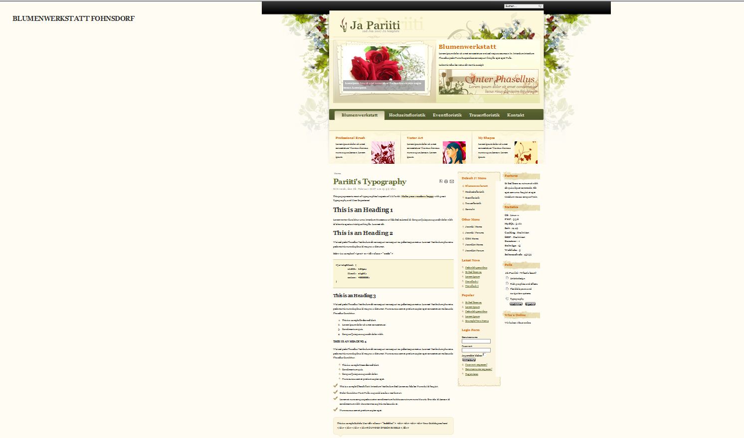 title-of-the-website-on-the-left-side