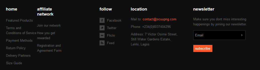 footer