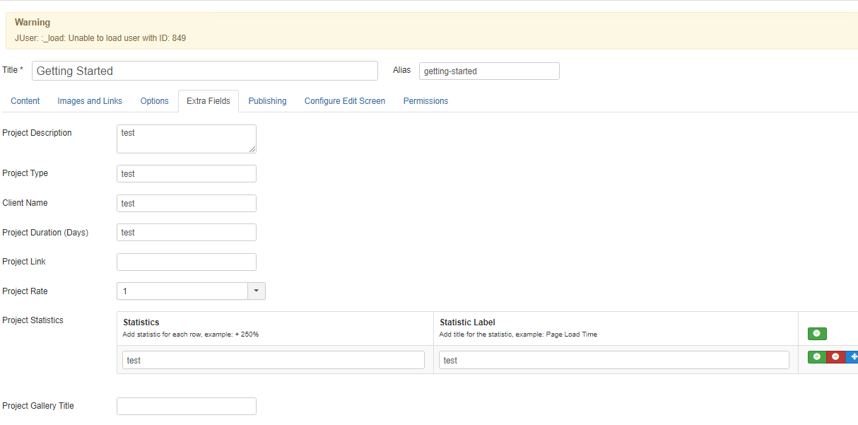 Extra Fields to appear on homepage - Support Central