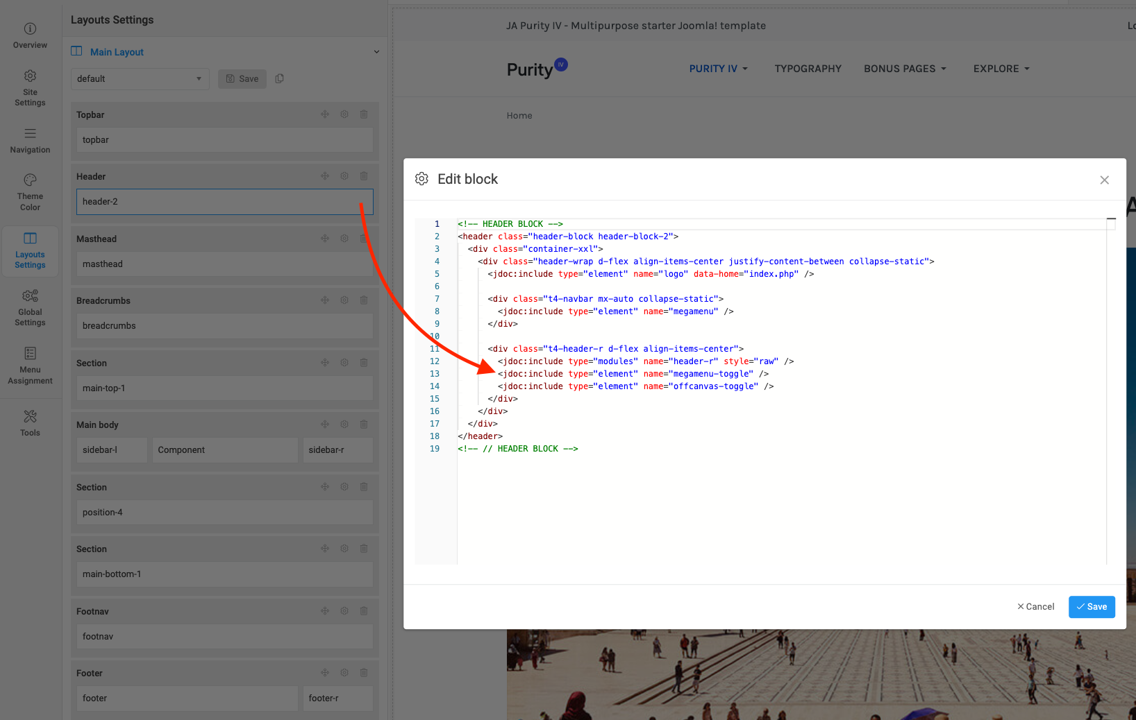 mega menu elements are shown in text in the desktop version - Support ...