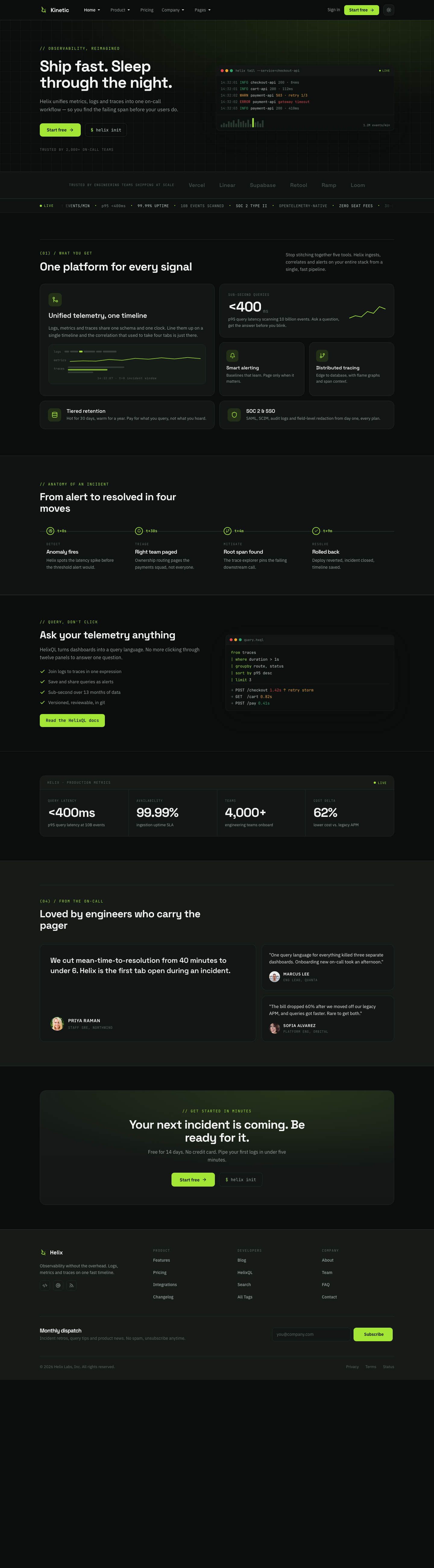 JA Kinetic home Terminal full page