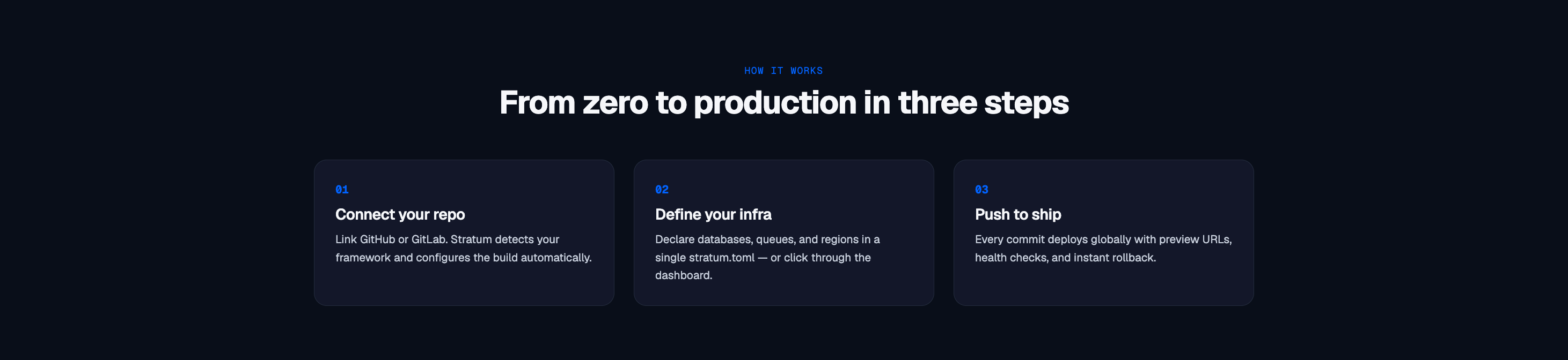 JA Stratum template step module