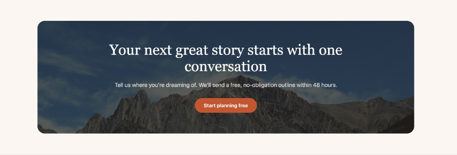 JA Voyara template CTA module