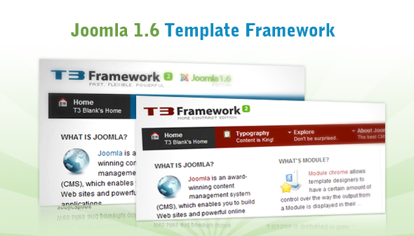 Joomla 1.6 Template Framework