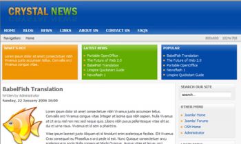 JA Hadar - Your Crystal Joomla template