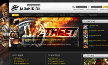 Free Games Website Templates - 22 Best Video Games Web Themes